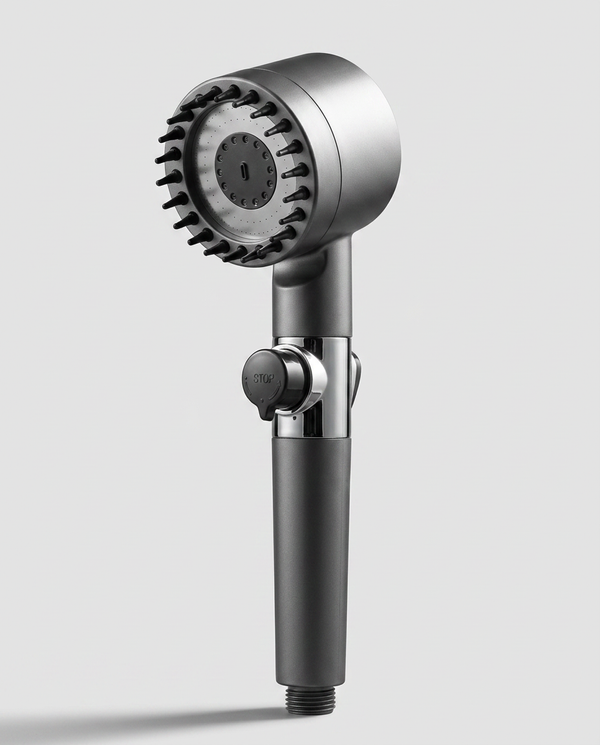 The Supercharged Adjustable Showerhead