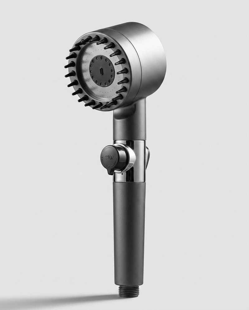 The Supercharged Adjustable Showerhead