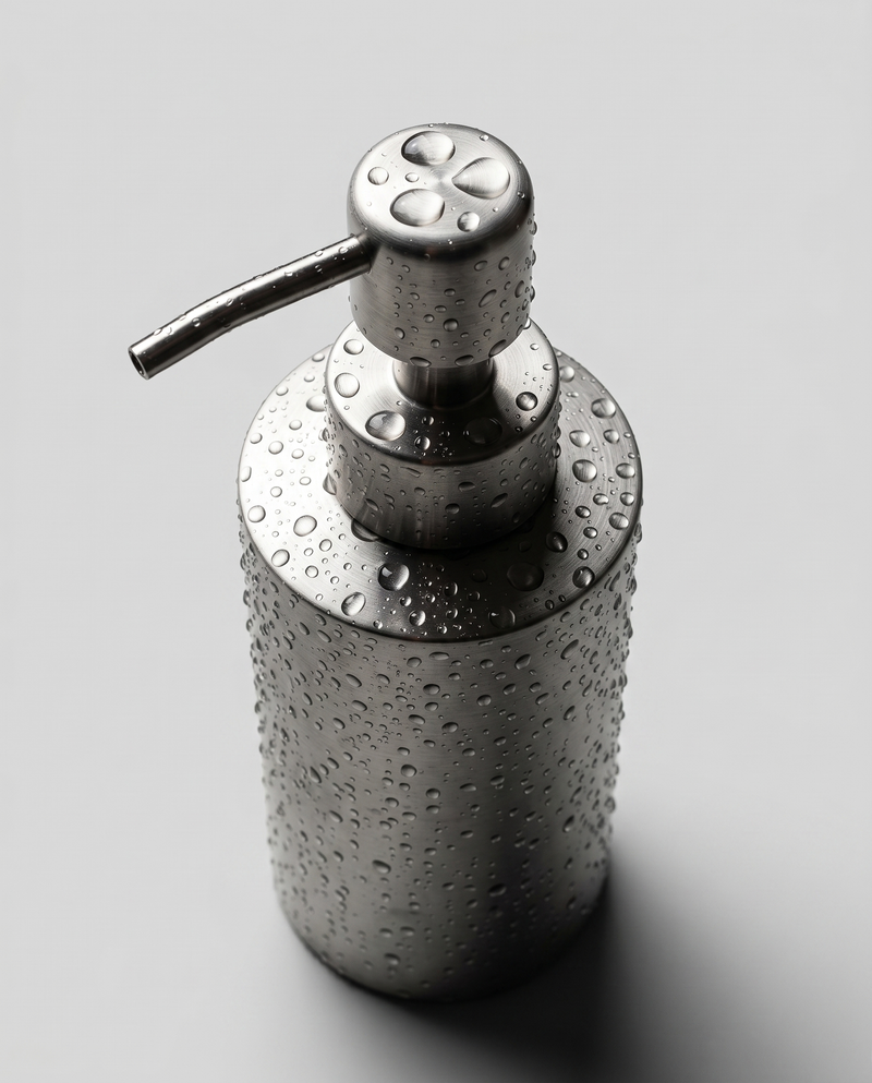 The Brushed Steel Soap Dispenser