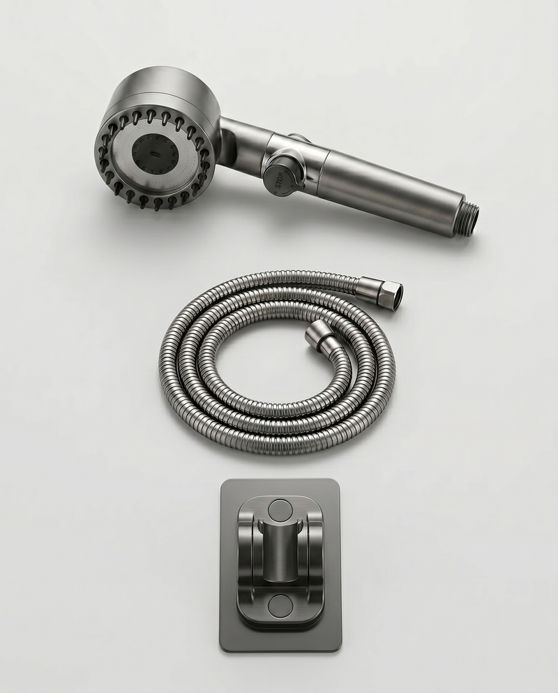 The Supercharged Adjustable Showerhead